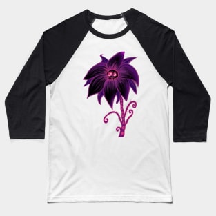 Death Blooms Baseball T-Shirt